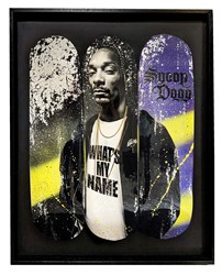 What's My Name? by Mr. Sly - Original Collage sized 24x32 inches. Available from Whitewall Galleries